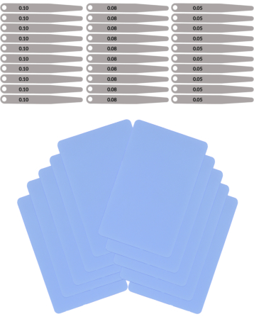 Ultra Thin Stainless Separate Screen Disassembler Pry Tools (10 Pcs Set) (Not Returnable)