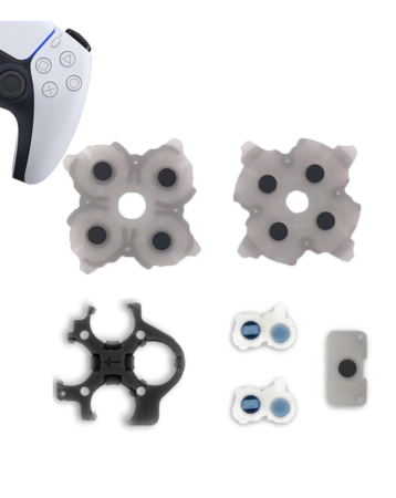 Conductive Rubber Pads for PlayStation 5 (Dual Sense) Wireless Controller (V2)
