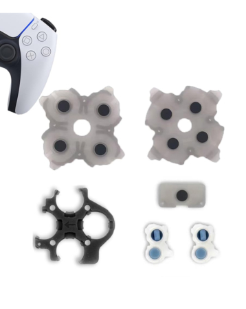 Conductive Rubber Pads for PlayStation 5 (Dual Sense) Wireless Controller (V3)