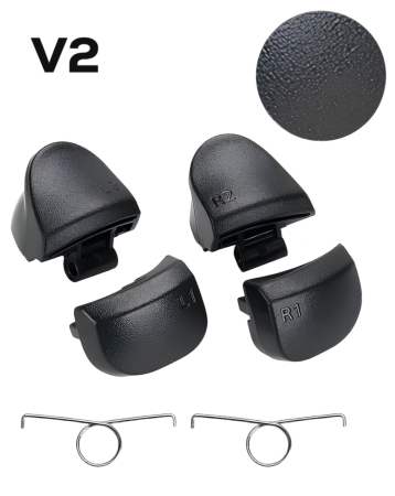 L2/R2 Buttons with Spring for PlayStation 5 (Dual Sense) Wireless Controller (6 Piece Set) (V2)