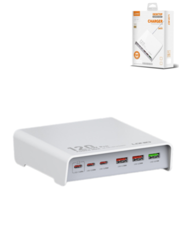 LDNIO Q605 Multi-ports Desktop Charging Station (120W) (Only Ground Shipping)