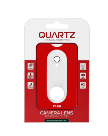 QUARTZ Back Camera Tempered Glass for iPhone Air (CLEAR)