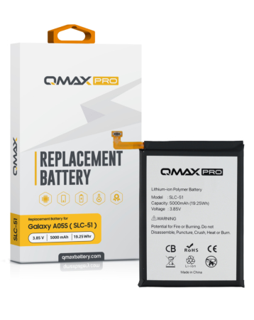 QMAX Pro Replacement Battery for Galaxy A05S (A057) (5000 mAh) (SLC-51) (Only Ground Shipping)