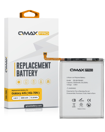 QMAX Pro Replacement Battery for Galaxy A11 (A115) / A15 (A155) (4000 mAh) (HQ-70N) (Only Ground Shipping)