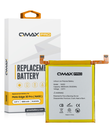 QMAX Pro Replacement Battery for Motorola Edge Plus (XT2201-4) / Edge 30 Pro (XT2201-1) (4800 mAh) (NA50) (Only Ground Shipping)