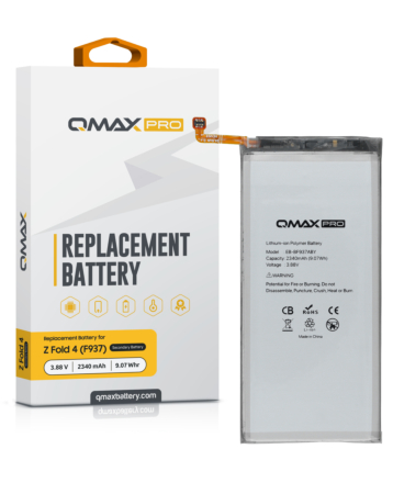 QMAX Pro Secondary Battery for Galaxy Z Fold 4 F936 (2340 mAh) (EB-BF937ABY) (Only Ground Shipping)