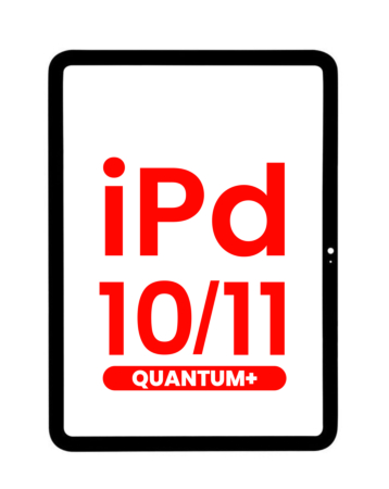 Quantum+ iPad 10 (2022) / iPad 11 (2025) Digitizer Assembly (BLACK)
