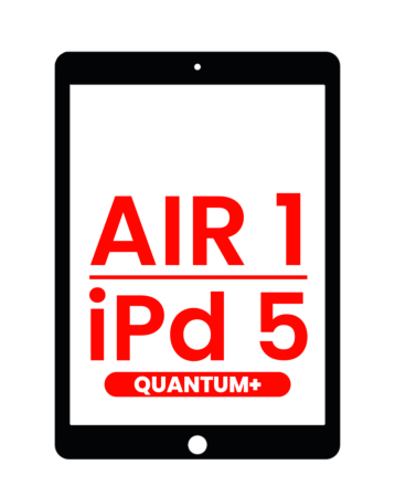 Quantum+ iPad 5 (2017) / Air 1 Digitizer Assembly (BLACK)