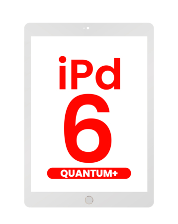 Quantum+ iPad 6 (2018) Digitizer Assembly (GOLD) (Home Button Pre-Installed)