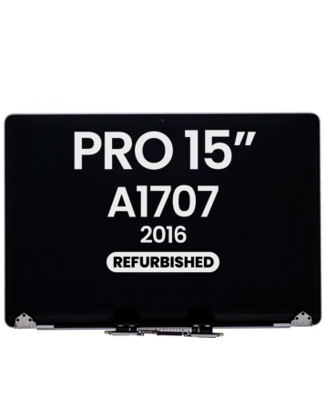 LCD Assembly (SPACE GRAY) (Refurbished) for MacBook Pro 15" with Touch Bar (A1707 / Late 2016)