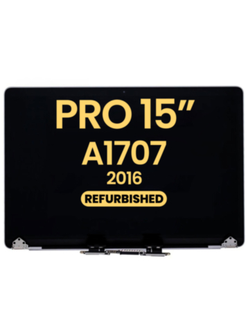 LCD Assembly (SILVER) (Refurbished) for MacBook Pro 15" with Touch Bar (A1707 / Late 2016)