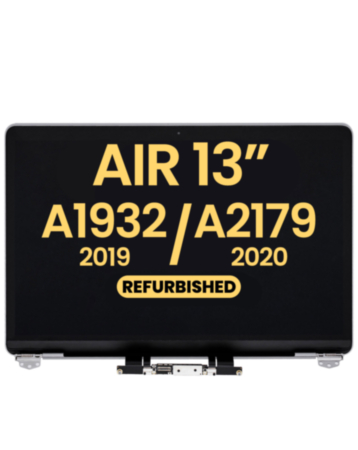 LCD Assembly (SPACE GRAY) (Refurbished) for MacBook Air 13" Retina (A1932 / Mid 2019) (A2179 / Early 2020)