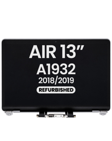 LCD Assembly (SPACE GRAY) (Refurbished) for MacBook Air 13" Retina (A1932 / Late 2018 / Early 2019)