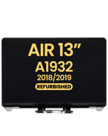LCD Assembly (SPACE GRAY) (Refurbished) for MacBook Air 13" Retina (A1932 / Mid 2019) (A2179 / Early 2020)