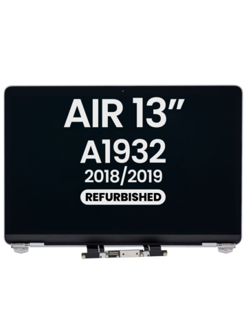 LCD Assembly (SILVER) (Refurbished) for MacBook Air 13" Retina (A1932 / Mid 2019) (A2179 / Early 2020)