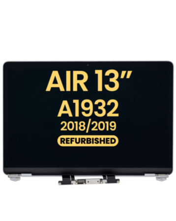 LCD Assembly (SILVER) (Refurbished) for MacBook Air 13" Retina (A1932 / Late 2018 / Early 2019)