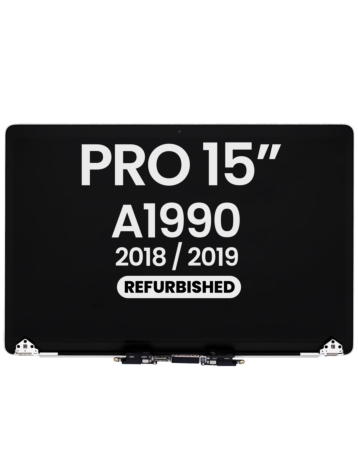 LCD Assembly (SILVER) (Refurbished) for MacBook Pro 15" Touch Bar (A1990 / Late 2018 / Early 2019)