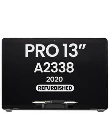 LCD Assembly (SILVER) (Refurbished) for MacBook Pro 13" (A2338 / Late 2020) (M1 / M2