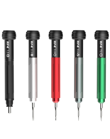 RF4 5-in-1 Screwdriver Set (+1.5 Blasting Pen / Y0.6 / +2.5 / 0.8 / T2)