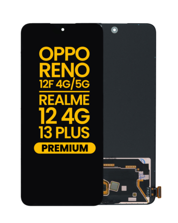 OLED Assembly without Frame for Oppo Reno 12F 4G / 5G / Realme 12 4G / Realme 13 Plus (Premium)