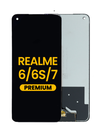 LCD Assembly without Frame for Realme 6 / 6S / 7 (Premium)