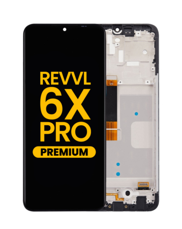 LCD Assembly with Frame for T-Mobile Revvl 6X Pro 5G (Premium)
