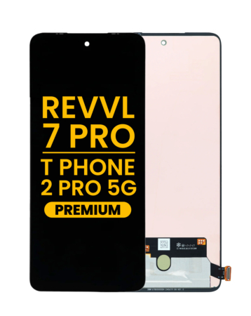 OLED Assembly without Frame for T-Mobile Revvl 7 Pro / T Phone 2 Pro 5G (Premium)