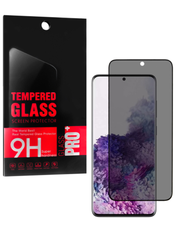 Privacy Tempered Glass for Galaxy S20 Plus (Case Friendly / Anti-Spy / 1 Piece)
