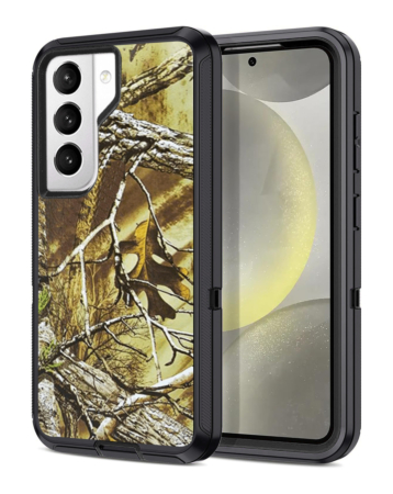 Heavy Duty Case for Galaxy S21 (CAMO BLACK) (Only Ground Shipping)