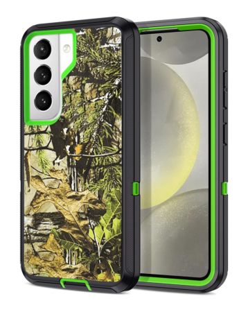 Heavy Duty Case for Galaxy S21 (CAMO GREEN) (Only Ground Shipping)