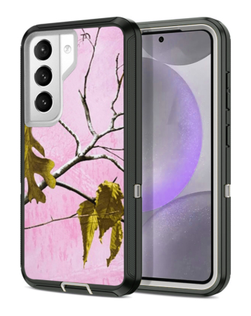 Heavy Duty Case for Galaxy S21 (CAMO PINK) (Only Ground Shipping)