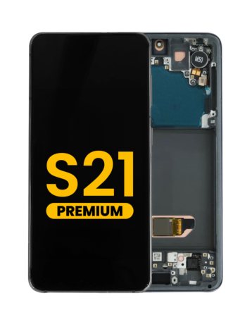 Shop the OLED Assembly with Frame for Galaxy S21 G991 in Phantom Black, Premium.
