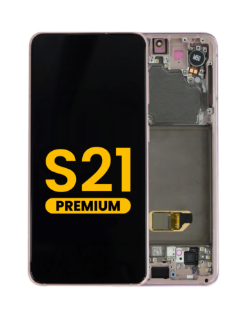 Grab wholesale deals on the OLED Assembly with Frame for Galaxy S21 G991 in Phantom Violet, Premium.
