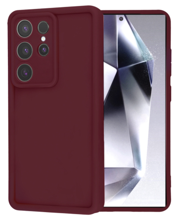 All Round Protective Case - RED for Galaxy S23 Ultra (Only Ground Shipping)