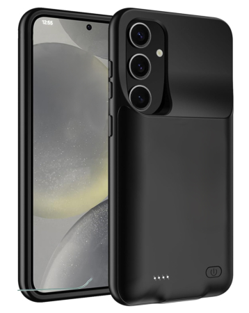 Grab the wholesale deals on the Slim Protective Charging Case, 4700 mAh, for Galaxy S24, ground shipping only.
