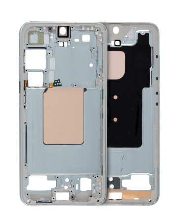 Shop the Middle Frame Housing for Galaxy S24 in jade green.
