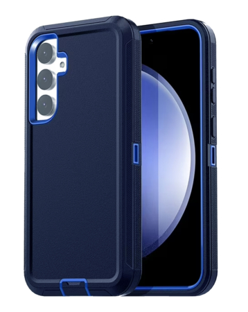 Heavy Duty Case for Galaxy S24 FE (NAVY BLUE) (Only Ground Shipping)