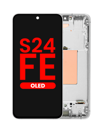Shop the OLED Assembly with Frame for Galaxy S24 FE 5G S721 in Gray, Aftermarket OLED.
