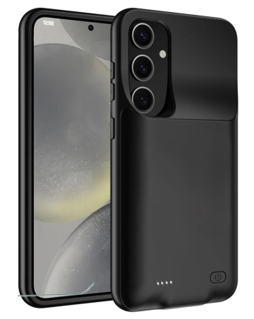 Grab the wholesale deals on the slim protective 10000mAh wireless charging case for Galaxy S25, ground shipping only.