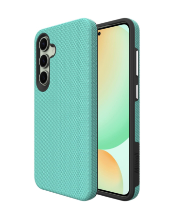 Shock Absorption Protective Dual Layer Case - TEAL for Galaxy S24 / S25 (Only Ground Shipping)