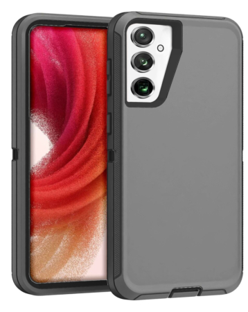 Heavy Duty Case for Galaxy S24 / S25 (DARK GRAY & BLACK) (Only Ground Shipping)