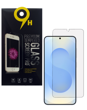 Stock up on the clear tempered glass for Galaxy S24 and S25, case friendly, 2.5D, pack of 10.