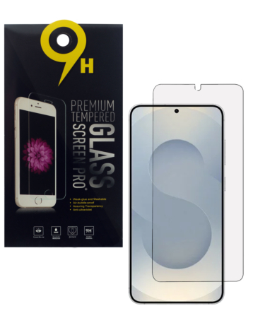 Shop the Clear Tempered Glass for Galaxy S24 Plus and S25 Plus, case friendly, 2.5D, pack of 10.