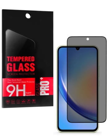 Privacy Tempered Glass for Galaxy S24 Plus / S25 Plus (Case Friendly / 2.5D / Anti-Spy / 1 Piece)