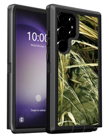 Heavy Duty Case for Galaxy S25 Ultra (CAMO BLACK) (Only Ground Shipping)