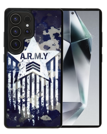 Printing Aluminum Plate Case - A.R.M.Y for Galaxy S25 Ultra (Only Ground Shipping)