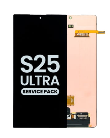 Buy the OLED Assembly without Frame for Galaxy S25 Ultra, model S938, service pack.