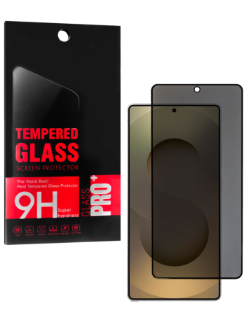 Privacy Tempered Glass for Galaxy S25 Ultra (Case Friendly / 2.5D / Anti-Spy / 1 Piece)
