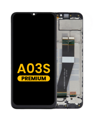 Grab wholesale deals on the premium LCD Assembly with Frame, Single Sim Type-C, for Galaxy A03s A037M 2021.