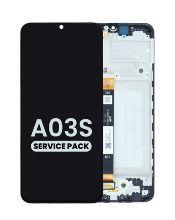 Shop the LCD Assembly with Frame, Single Sim Type-C, Service Pack, for Galaxy A03s A037U 2021.